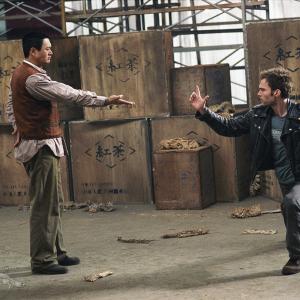 Still of YunFat Chow and Seann William Scott in Bulletproof Monk 2003