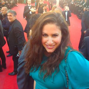 Photo of Sara Zommorodi at the Cannes International Film Festival 2014