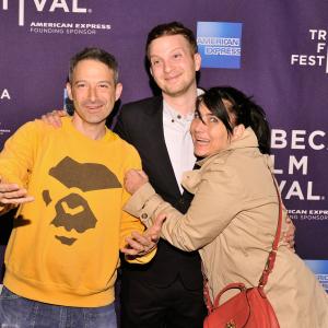 Kathleen Hanna, Adam Horovitz and Matt Wolf at event of Teenage (2013)
