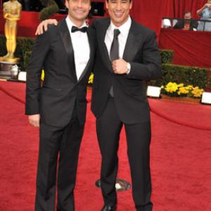 Mario Lopez and Ryan Seacrest