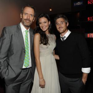 Hugh Laurie, Odette Annable and Dave Annable
