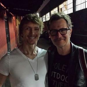 With Gary Oldman after a show