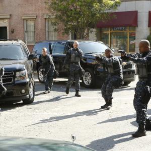 Still of Andrew Howard and Jude Lanston in Agents of SHIELD 2013
