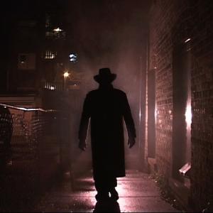 Maurice McNicholas as the FEDORA MAN, in The Lovecraft Syndrome.