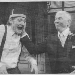 Maurice McNicholas(right) and Lucas Neff(Left) in the Chicago Production of SlapHappy.