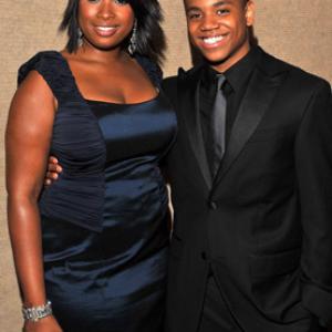 Jennifer Hudson and Tristan Wilds at event of The Secret Life of Bees 2008