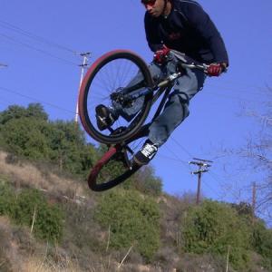 Pro Bicycle Racer BMX  MTB and MultiTalented Action Sports Athlete