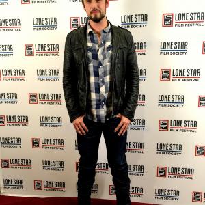 Associate ProducerActor Ken Luckey on the carpet at the Texas Premier of 6 Bullets to Hell at the Lone Star Film Festival