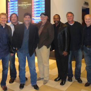 Richard Remppel, Daniel Dupont, Steven Scaffidi, James O'Keeffe, Billy Moore, Dan Goetz and Jim Covell at the LA Live screening of 