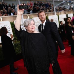 Kathy Bates at event of The 72nd Annual Golden Globe Awards 2015