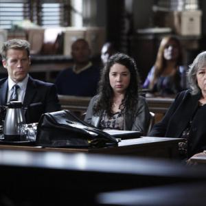 Still of Kathy Bates and Mark Valley in Harrys Law 2011