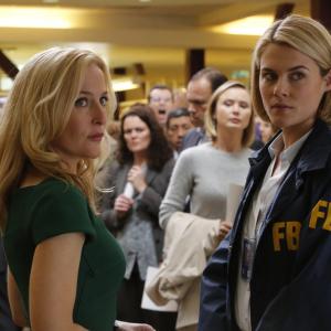 Still of Gillian Anderson and Rachael Taylor in Crisis (2014)