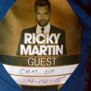 Ricky Martin Concert Rehearsals for Australian and New Zealand Tour. Hand held Operator.