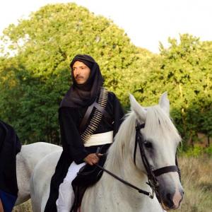 Waleed Elgadi as Sherif Ali in Secret Cinema's 'Lawrence Of Arabia'