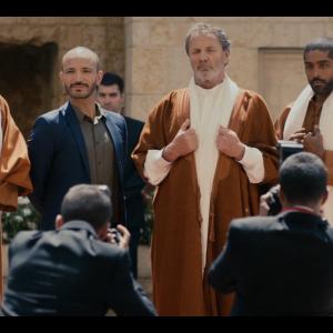 Still of Waleed Elgadi and Mohammed Bakri, Alexander Karim and Doraid Liddawi in Tyrant and What The World Needs Now