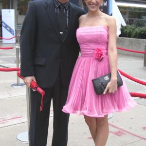 Tarah Consoli and Paolo Mancini at the World Premiere of Casino Jack at the 2010 Toronto International Film Festival