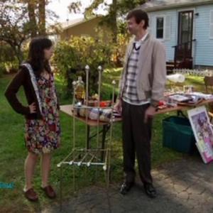 Tarah Consoli and DJ Qualls in a scene from Running Mates