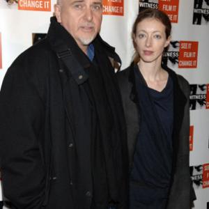 Peter Gabriel and Meabh Flynn