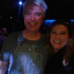 David Byrne and April Szykeruk at the concert for wwwcccnycorg
