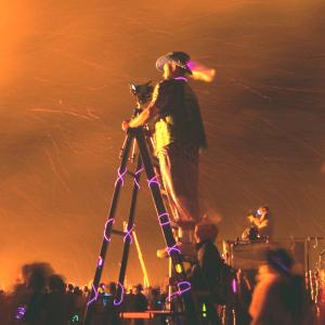 Filming Burning Man 2007