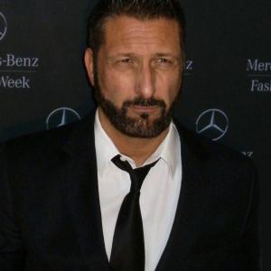 Actor Adam DiSpirito attends Mercedes Benz Fashion Week in New York City NY USA 2014