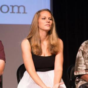Summer Moore on Q&A panel at the California Women's Film Festival