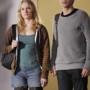 Still of Thomas Dekker and Leven Rambin in Terminator The Sarah Connor Chronicles 2008