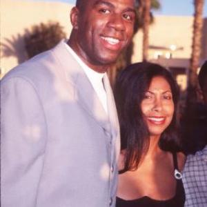 Magic Johnson and Cookie Johnson at event of Hoodlum 1997