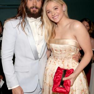 Jared Leto and Chlo Grace Moretz at event of The Oscars 2015