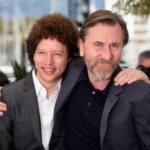 Tim Roth and Michel Franco at event of Chronic (2015)