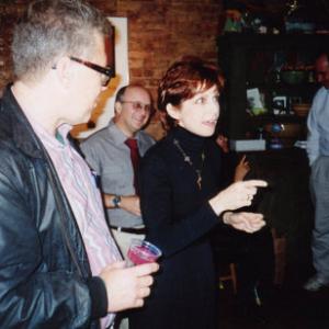 Charles Balcer, Cathy Mc Grath, Ron Leir and Andrew Lerer in the background.