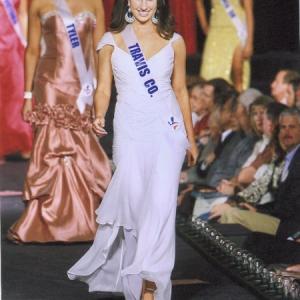 Vicki Johnson handling publicity for her daughter Jacqueline Johnson as Miss Travis County Teen USA at the Donald Trump 2006 Miss Teen Texas USA Pageant in Houston Texas