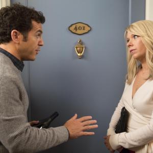 Still of Fred Savage and Mary Elizabeth Ellis in The Grinder (2015)