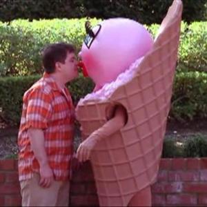 As the Strawberry Ice Cream Cone with Patton Oswalt on King of Queens Emotional Rollercoaster
