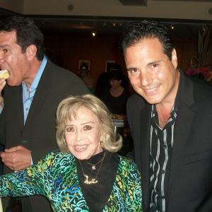 Peter Deneff and June Foray