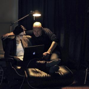 Behind the scenes - Love/Me/Do Rebecca Calder with director Martin Stitt