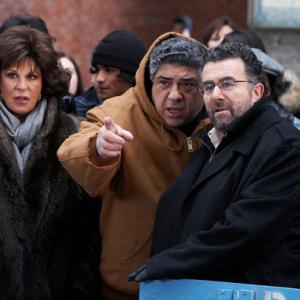 Saul Rubinek Lainie Kazan Vincent Pastore John Lloyd Young Phyllis Silver and Alexandra Mamaliger in Oy Vey! My Son Is Gay!! 2009