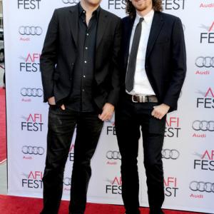 Zeke Hawkins and Simon Hawkins at the AFI Fest screening of 'We Gotta Get Out of This Place.'