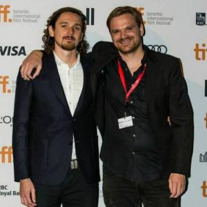 Zeke Hawkins and Simon Hawkins at the TIFF Premiere of 'We Gotta Get Out of This Place.'