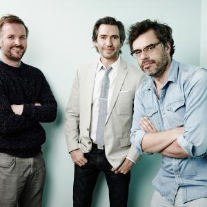 Jemaine Clement Emanuel Michael and Stu Rutherford at event of What We Do in the Shadows 2014