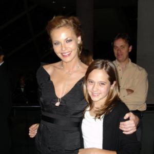 Connie Nielsen and Madison Mueller at the 