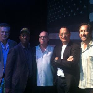 Tom Hanks, Courtney B. Vance, Chris McDonald, Bryan Rasmussen Whitefire Theatre in Sherman Oaks