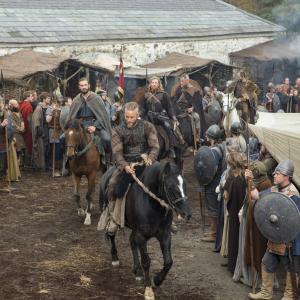 Still of Travis Fimmel and Clive Standen in Vikings A Kings Ransom 2013