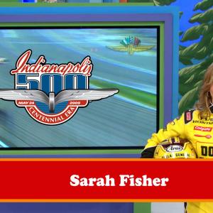 Sarah Fisher on CBS' The Price is Right in May 2009