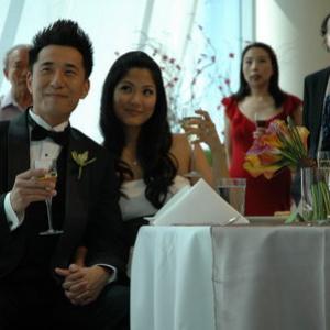Lynn Chen and James Kyson in White on Rice (2009)