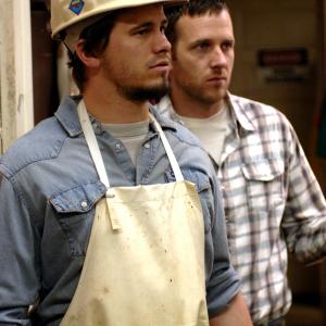 Still of Jason Ritter and Ryan ONan in The Dry Land 2010