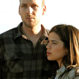 Still of America Ferrera and Ryan O'Nan in The Dry Land (2010)