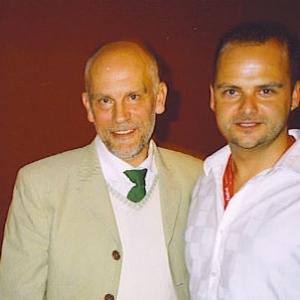 John Malkovich and Michael Klesic at the Sarajevo Film Festival