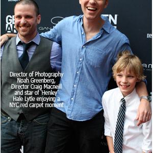 Director Craig Macneill, Director of Photography Noah Greenberg, and actor Hale Lytle at the 2011 Gen Art Film Festival premiere of Henley