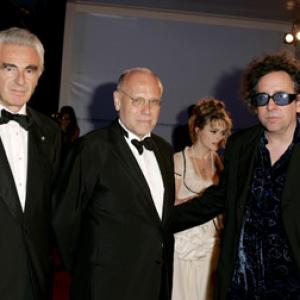 Helena Bonham Carter, Tim Burton and Marco Mueller at event of Corpse Bride (2005)